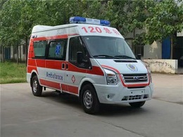 汉中市救护车120长途转院，长途护送救护车